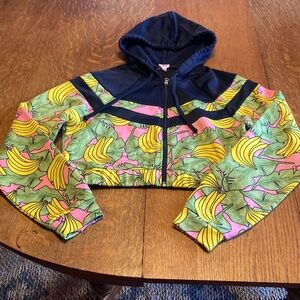 Women’s juicy couture crop top hoodie size small gently used